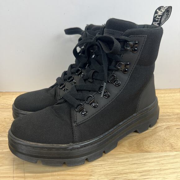 Dr. Martens Combs W Poly Casual Boots Womens Size 8 Black NJ004 main image 14